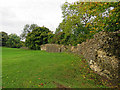 Bramber Castle: curtain wall