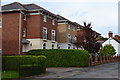 Modern flats in Gordon Road