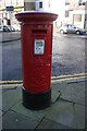 Edward VII pillar box, High Street, Montrose