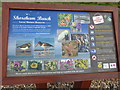 Information board for Shoreham Beach