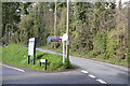 Sign to Bere Ferrers Station