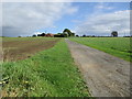 SE4372 : Access  road  to  Fawdington  House  farm by Martin Dawes
