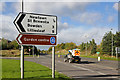 The A68 at Newtown St Boswells