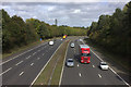 A1M from Ayots Green overbridge