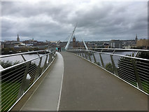 C4316 : The Peace Bridge, Derry by David Dixon