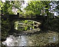 Bridge across the Hogsmill River