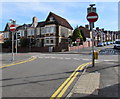 No Entry signs facing York Road, Newport