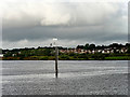 C4518 : Channel Marker in the River Foyle by David Dixon
