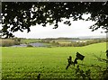 View towards Coombe solar farms