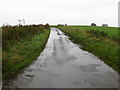 Road at the entrance to Myothill Mains