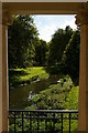 TL5238 : Audley End: looking up the Cam from the Tea Bridge by Christopher Hilton