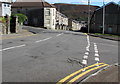 SS9892 : Staggered crossroads in Tonypandy by Jaggery