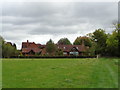 House at end of Rye Hill Lane from the footpath