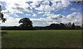 Fields and Sky near to Woodcock Farm