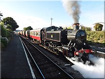 ST0243 : 1501 with an afternoon train for Bishops Lydeard by Roger Cornfoot