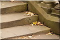 NT2573 : Pivot bench mark, steps to West Princes Gardens at Mount Street by Alan Murray-Rust