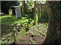 Gravestones in the Churchyard of St Mary the Virgin, Westerham