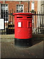 Double aperture Elizabeth II postbox on Greengate Street, Stafford