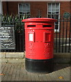 Double aperture Elizabeth II postbox on Greengate Street, Stafford