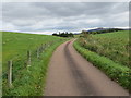 Farm road to Monkscroft