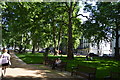 TQ2880 : Berkeley Square Gardens by N Chadwick