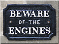 BEWARE OF THE ENGINES