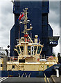 TQ3879 : Svitzer Mallaig, South Dock by Stephen Richards