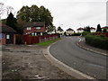 North along St Brides Gardens, Newport