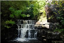 NY9028 : Waterfall on Bow Lee Beck by Bob Harvey