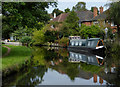 Canal and housing at Castlecroft in Wolverhampton