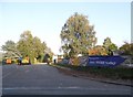 The entrance to Codicote Garden Centre