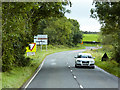 Cloyfin Road approaching Junction with B62