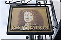 The Old Restoration pub sign