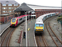 SH2482 : Holyhead Station by Gareth James