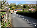 Station Road river and railway bridge, Dinas