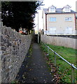 Path and steps towards Field Street, Penygraig