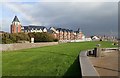 The Waterfoot Apartments from the Central Promenade