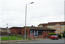 NS6059 : Castlemilk Library by Thomas Nugent