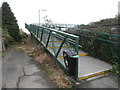 Footbridge over the A468, Pwllypant