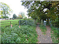 Shell Lane becomes a bridleway