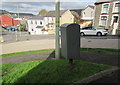 Royal Mail drop box, Amos Hill, Penygraig