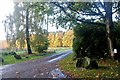 Driveway at Findo Gask