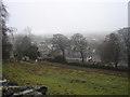 A view towards Settle from the Pennine Bridleway