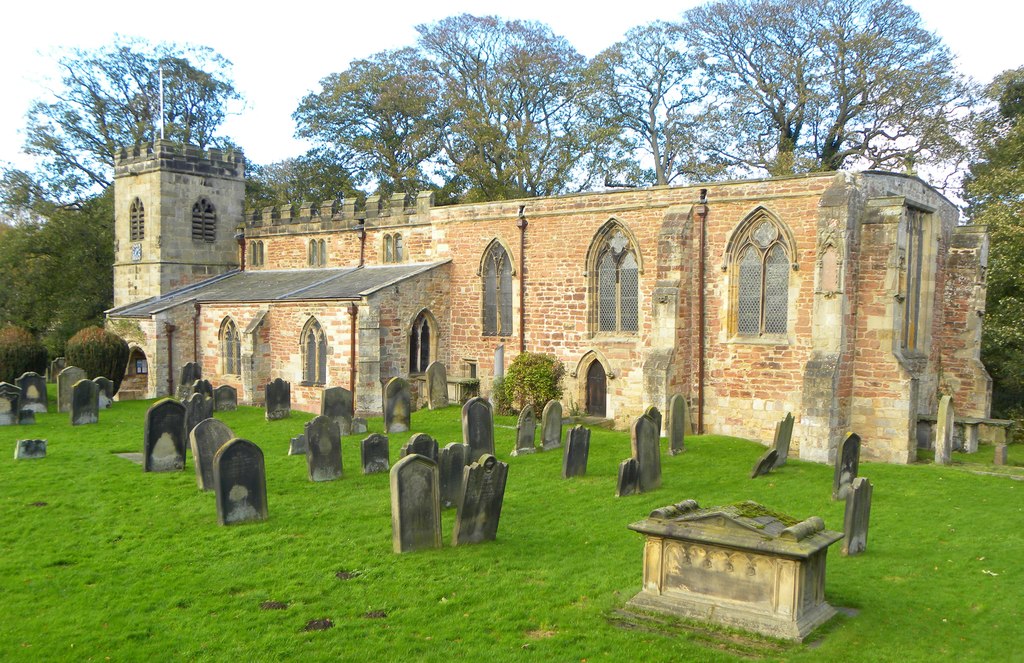 St Peter's church, Croft on Tees © Gordon Hatton :: Geograph Britain ...