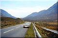 NM8860 : The A861 in Glen Tarbert by Peter Jeffery