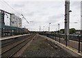 Northern end of Warrington Bank Quay railway station