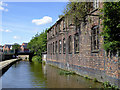 Derelict factory and canal, Hanley, Stoke-on-Trent