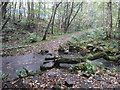 Stepping stones on Sowerby bridge FP67, Luddendenfoot