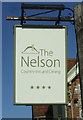 TF8342 : Sign for the Nelson Inn, Burnham Market by JThomas