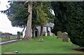 Trinity Gask Church and graveyard